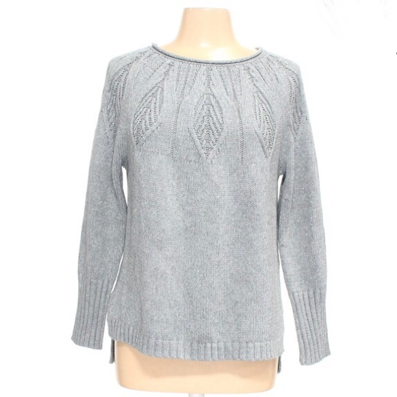 Delicate Leaf Detail Sweater - Picture 2 of 6